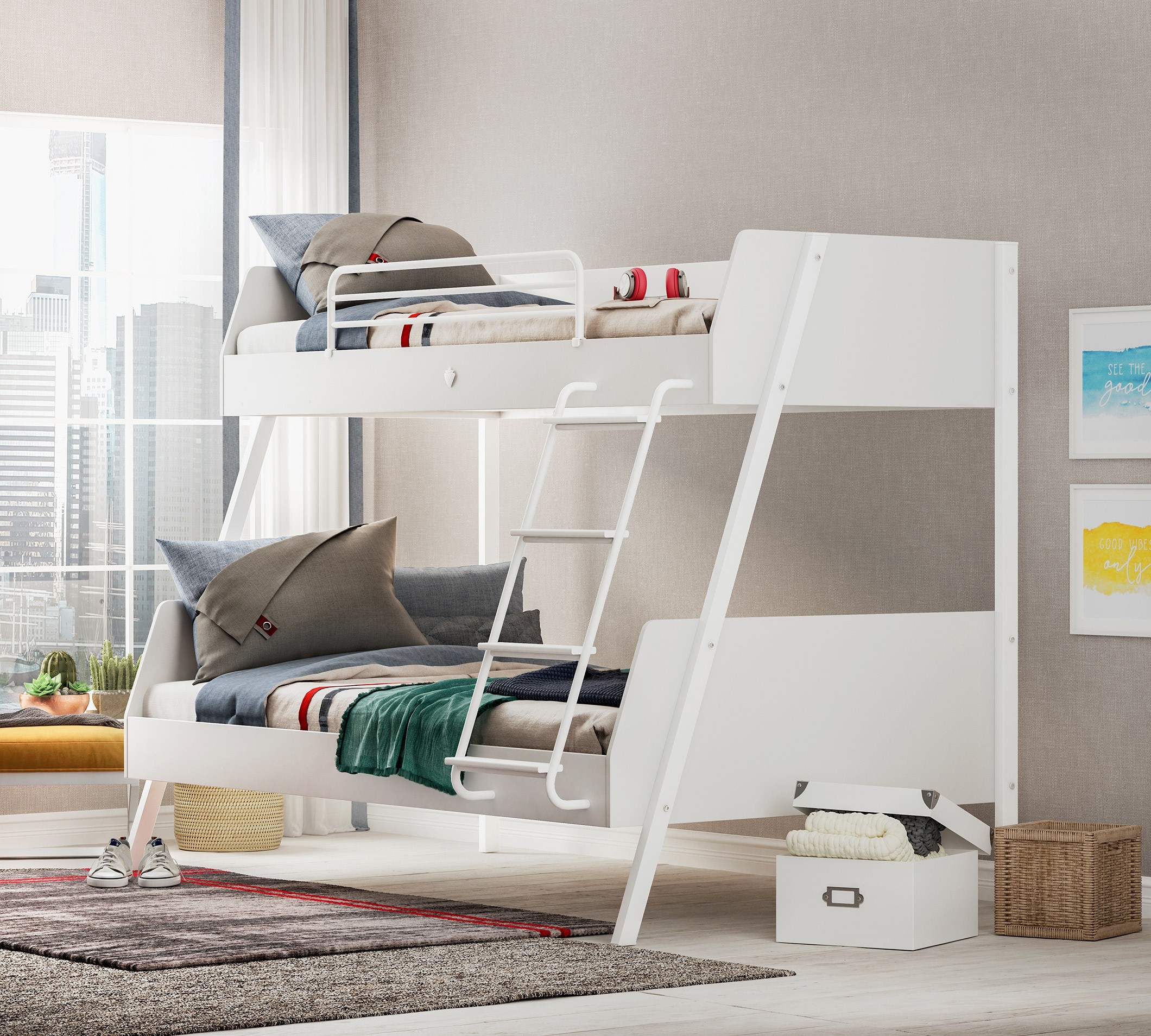 Dětské patrové postele Hezký dětský nábytek